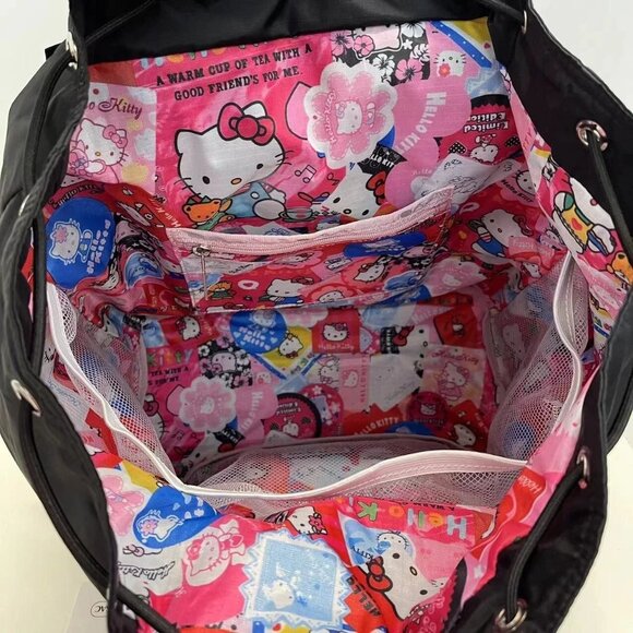 LeSportsac X Hello Kitty 45th Anni Rucksack Backpack - Picture 7 of 7